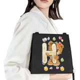 High-end Initial Name Pattern Shoulder Bag Women Messenger Bag