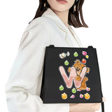 High-end Initial Name Pattern Shoulder Bag Women Messenger Bag
