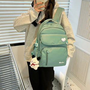 Lady Student Bag Female Laptop Leisure College Backpack Girl