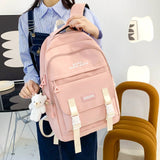 Lady Student Bag Female Laptop Leisure College Backpack