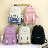 Lady Student Bag Female Laptop Leisure College Backpack