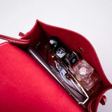 Leather Ladies Bags PU Shoulder Bag Laser Small Square Bag