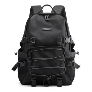 Nylon School Backpack Laptop College Travel Bag