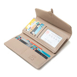 Women's Long Wallets Printed Buckles Clutches Purse