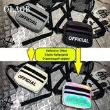 Reflective Chest Bag HipHop Tactical Chest Utility Bags G172