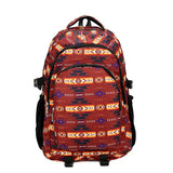 Teenagers Travel School Backpack Nylon High Capacity Zippered Bag