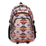 Teenagers Travel School Backpack Nylon High Capacity Zippered Bag