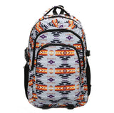 Teenagers Travel School Backpack Nylon High Capacity Zippered Bag