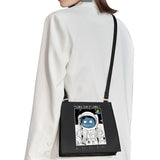 Astronaut Pattern Shoulder Bag for Women