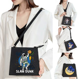 Astronaut Pattern Shoulder Bag for Women