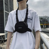Tactical Mini Chest Bag Motorcycle Function Hip Hop Pocket