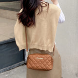 Lingge Square Camera Bag Female Shoulder Bag
