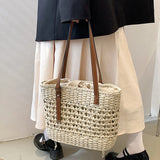Straw Weave Bag for Women Summer Female Handbags Shoulder Bag Beach Basket
