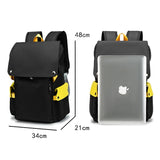 Street Backpack with USB Charging Port Anti-Theft School Bag