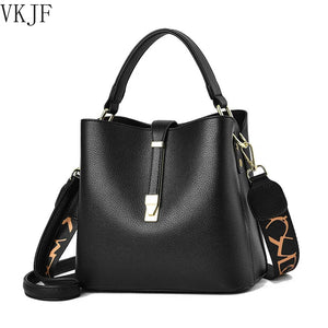 Stone Pattern Bucket Bag Casual Shoulder Messenger Bag