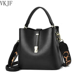Stone Pattern Bucket Bag Casual Shoulder Messenger Bag