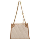 Women Chains Shoulder Bags PU Leather Messenger Bag Commute Handbags