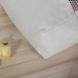 Eco Friendly Cotton Canvas Beach Bag Mesh Tote Ladies Summer Net Beach Shoulder