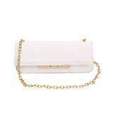Women Party Shoulder Bag Spring PU Leather Messenger Pack Chains Crossbody Bags