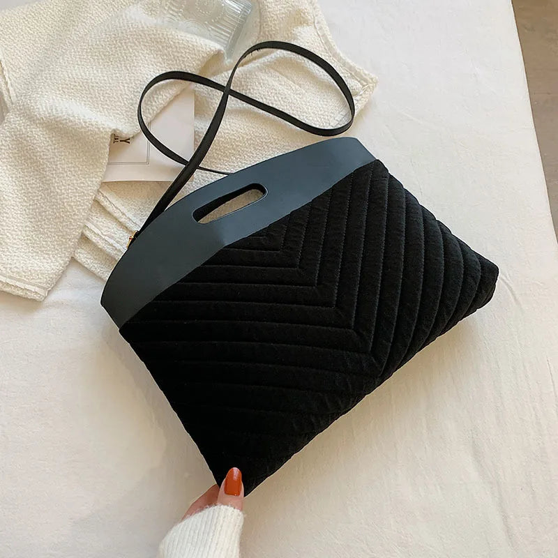 Embroidery Hand Bag Women Shoulder Crossbody Bag