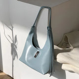 Women Underarm Bag Style Ladies Solid Commuter Handbags Female Shoulder Pack