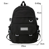 Waterproof Student Bag Lady Male Backpack Girl Boy Men Travel School Backpack