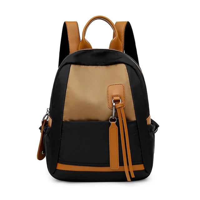 Large-capacity Tassel Student Schoolbag Waterproof Oxford Travel Backpack