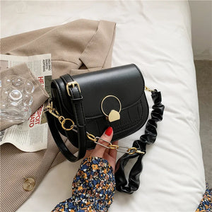 Women's Crossbody Bag Portable Handbag PU Leather Waterproof Messenger Bags