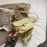 Women's Crossbody Bag Portable Handbag PU Leather Waterproof Messenger Bags