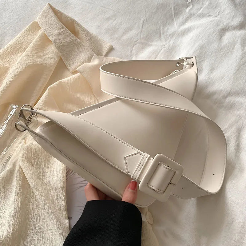 Leather Crossbody Bags for Women Totes Shoulder Side Bag Female Handbags