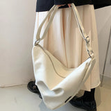 Canvas Triangle Shoulder Bag Men's Women's Crossbody Bag