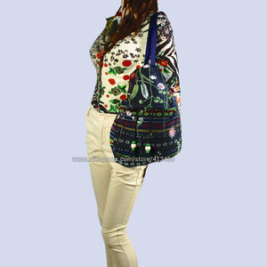 Tribal Vintage Hippie Colorful Travel Backpack Bag For Women SYS-586