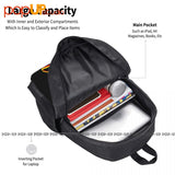 Trombone Psychedelic Backpack Large Capacity School Gym Tote Bag