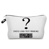 Tropical Leaf Cactus Monstera Cosmetic Bags Organizer Storage Gift Bag