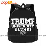 Trump University Alumni Backpack Art Print Gym Tote School Sport