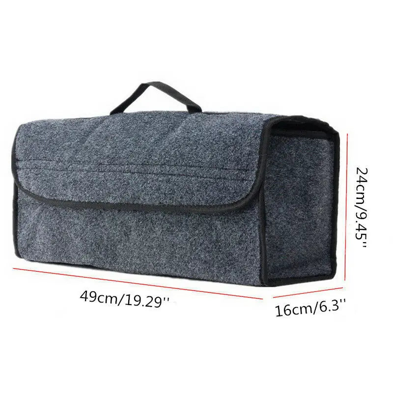 Foldable Trunk Organizer Car Storage Bag Portable Cargo Box SUV Auto Holder