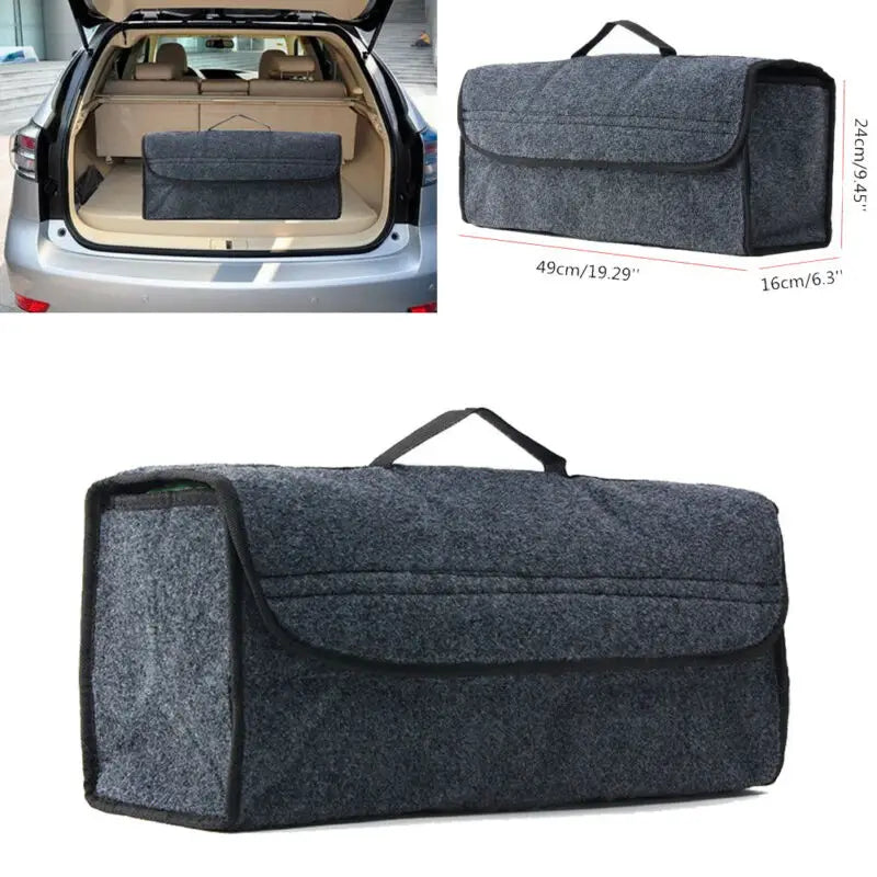 Trunk Organizer Foldable Car Storage Bag Cargo Box Portable