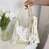 Tulip Handbags Small Fresh One-shoulder Handbag