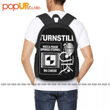 Turnstile American Hardcore Punk Band Glasgow Backpack Large Capacity Bookbag