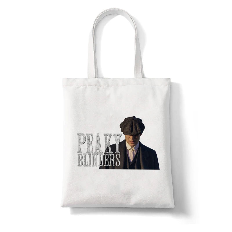 Peaky Blinders Eco Reusable Tote Bag Large Shoulder Shopper Beach Bag
