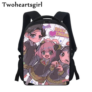 Twoheartsgirl Anime Spy X Family Kindergarten School Bag