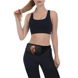 Twoheartsgirl Skull Printed Waist Packs Belt Bag Punk Style Fanny Pack