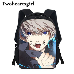 Twoheartsgirl Jujutsu Kaisen Children School Bag Cartoon Mochilas Kids Schoolbag