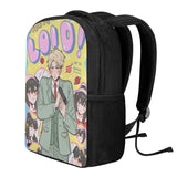 Twoheartsgirl Spy X Family Book Bag for Kids - Anime School Backpack
