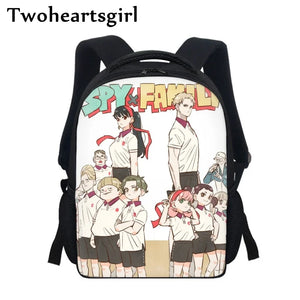 Twoheartsgirl Spy X Family School Bags for Boys Elementary Mini Kindergarten