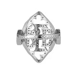 Red Letters Reprinted Cover Ring