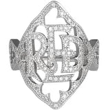 Red Letters Reprinted Cover Ring