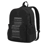 Typography 2 Backpacks Men's Backpacks Bags For Women Bag Woman Male