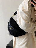 U Furieux Women Waist Packs Winter Crossbody Bag Large Capacity