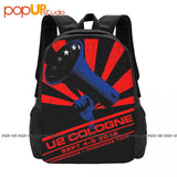 U2 Dublin Tour Backpack Vintage Art Print Gymnast Bag